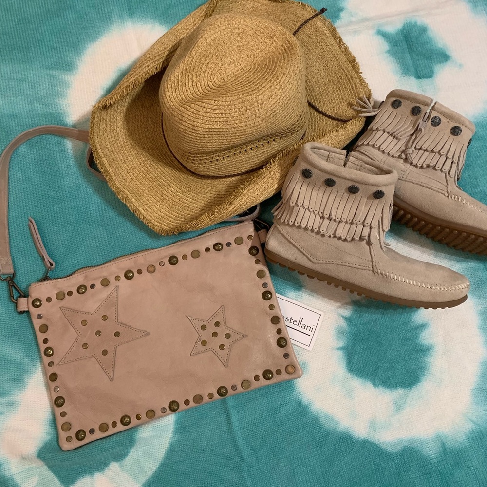 VIOLA CASTELLANI STUDDED LEATHER CROSSBODY - Picture 4 of 12